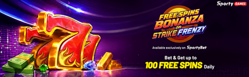 Sportybet Casino tervetuliaistarjous